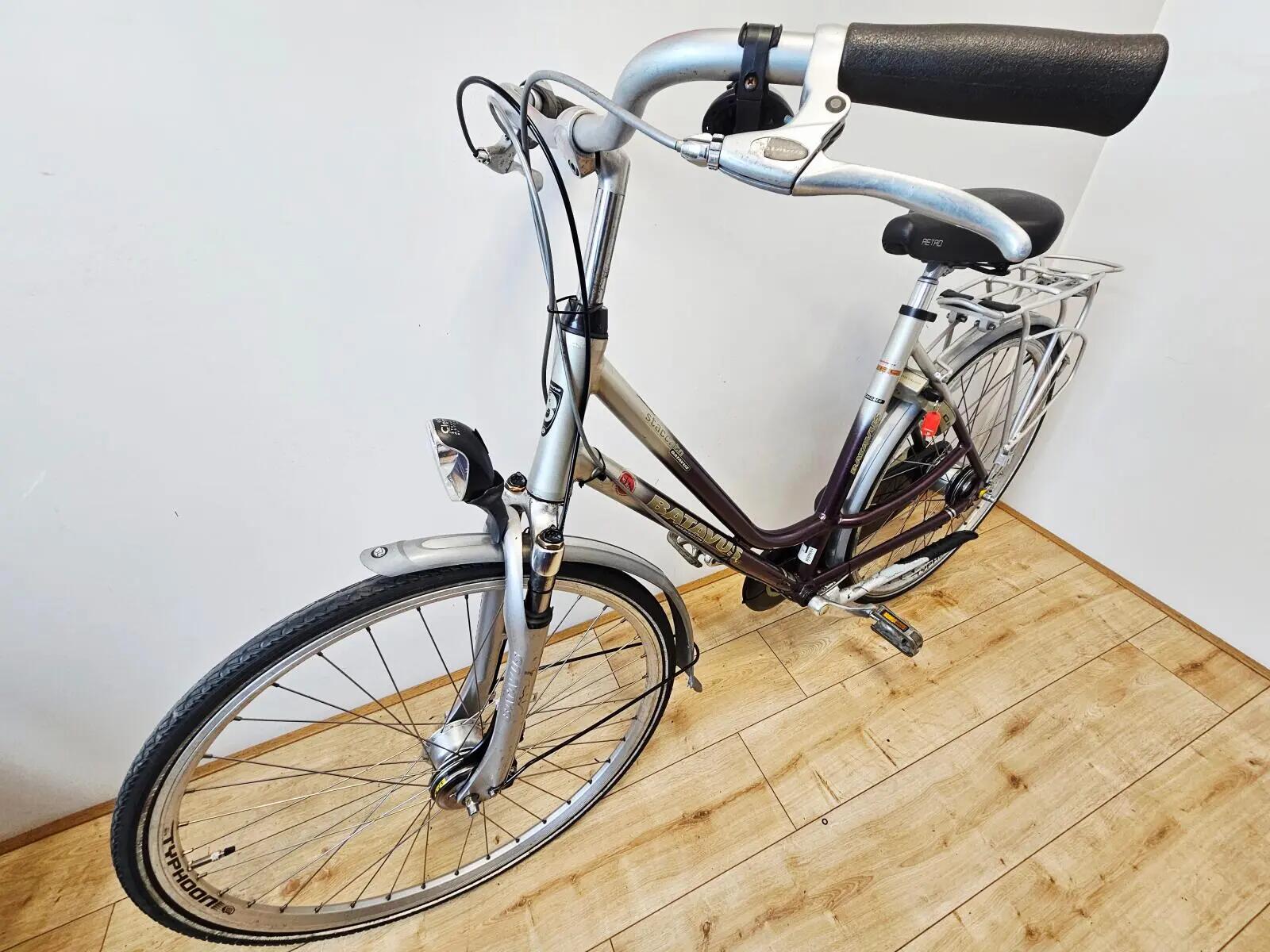 Second Life - Gereviseerd Batavus Damesfiets, rood 3/4