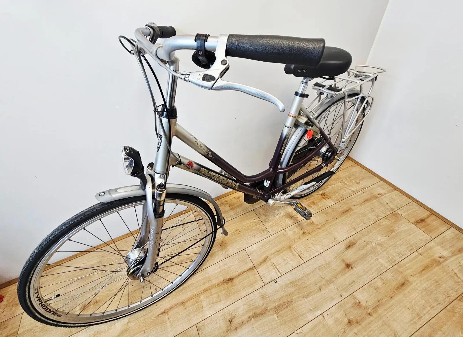 Second Life - Gereviseerd Batavus Damesfiets, rood 2/4