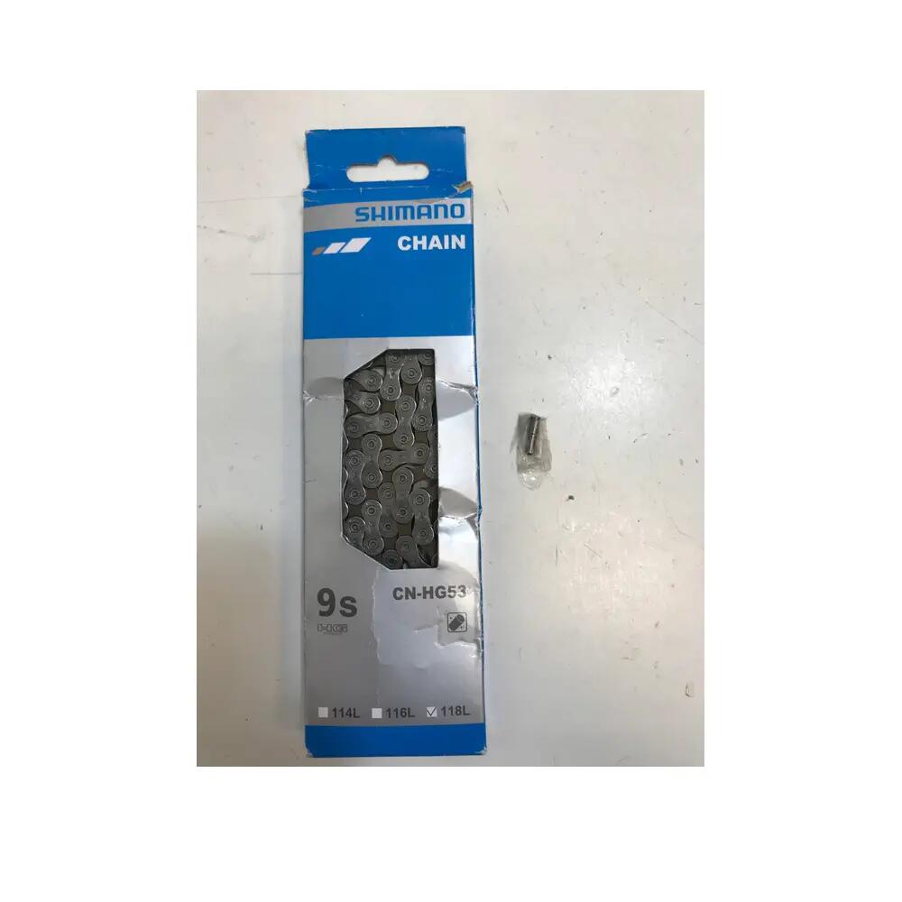 SHIMANO CN-HG53 Hyperglide Kette 9-speed 118 Glieder 3/6