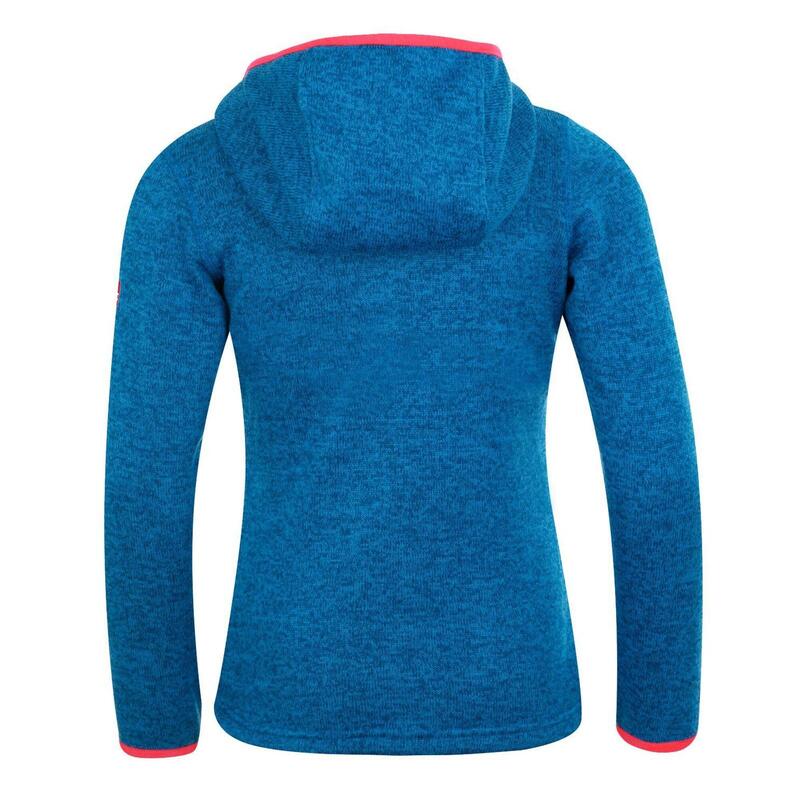 Mädchen Fleecejacke Jondalen XT Mitteblau/Coral