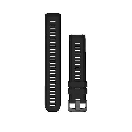 Garmin Instinct 2 Zwarte siliconen horlogeband