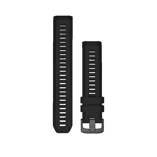 Garmin Instinct 2 Zwarte siliconen horlogeband