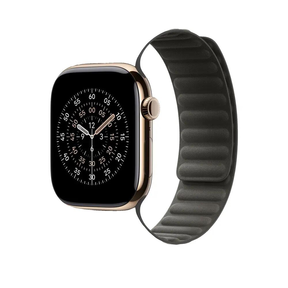 Bracelet Apple Magnetic Link Gris Sauge 2/3