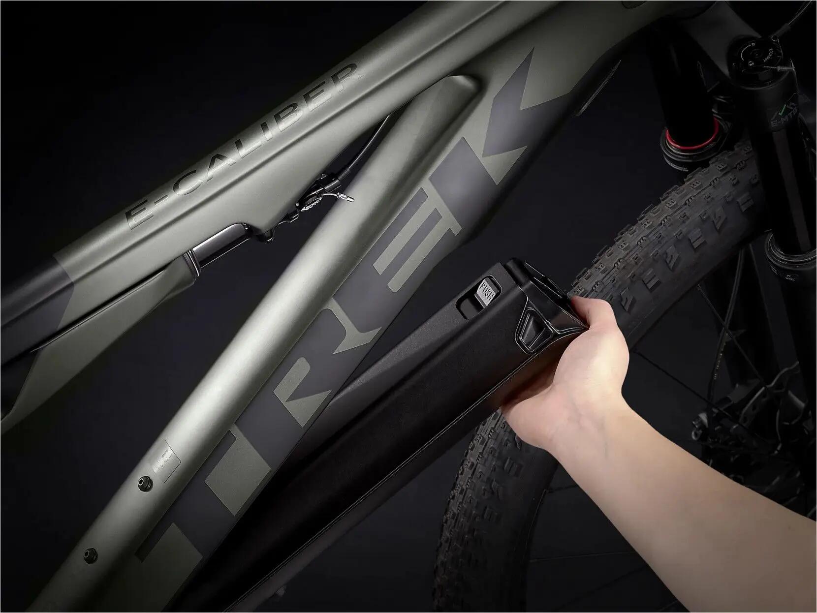 Bicicletta da montagna Trek e-caliber 9.6 Grigio/Nero 4/7