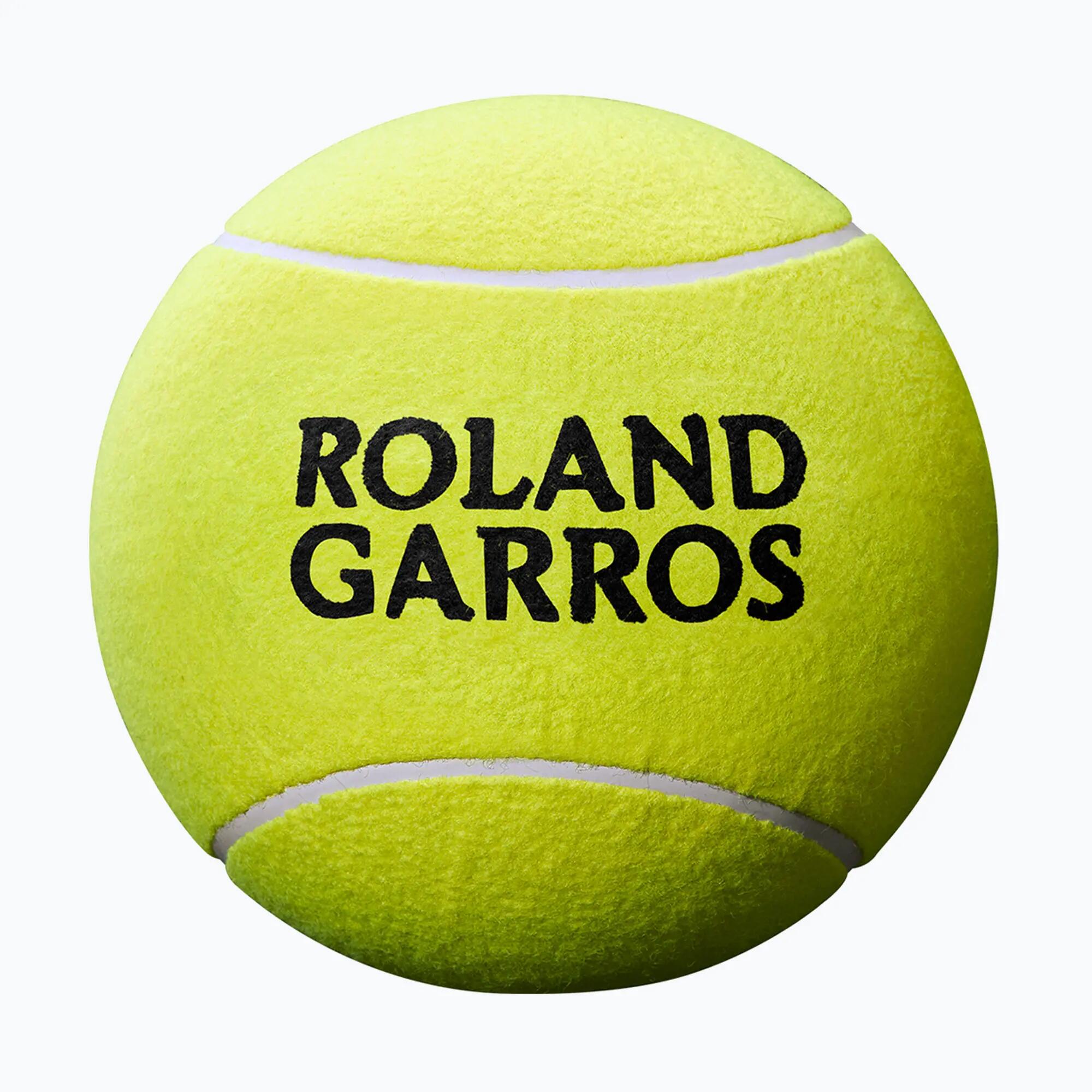 Piłka tenisowa na autografy Wilson Roland Garros 5 Mini Jumbo 2/3