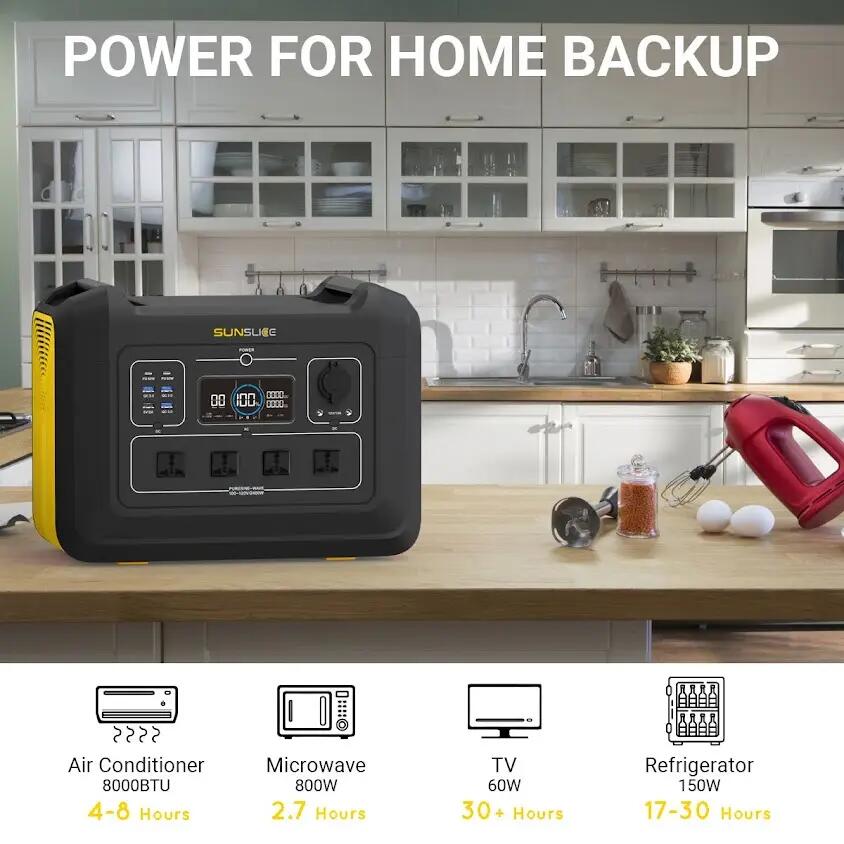 Tragbare Powerstation 2232 Wh 2400/5000 W LiFePO4 Gravity 2232 Schwarz/Gelb 13/14