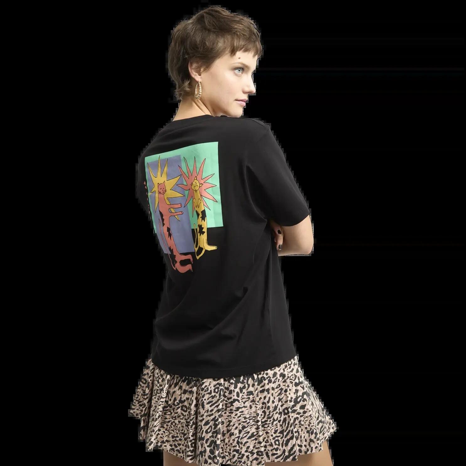 T-shirt Volcom Radical Daze Up Noir 6/7