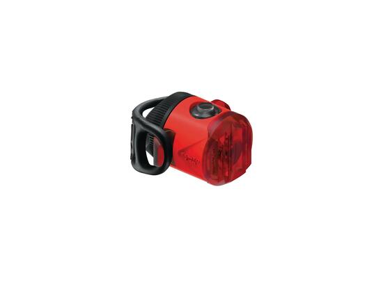 Lezyne Femto USB‑C STVZO Rücklicht schwarz-rot