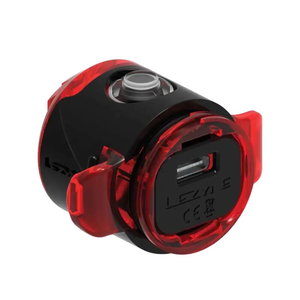 Lezyne Femto USB-C StVZO Nero-Rosso 2/7