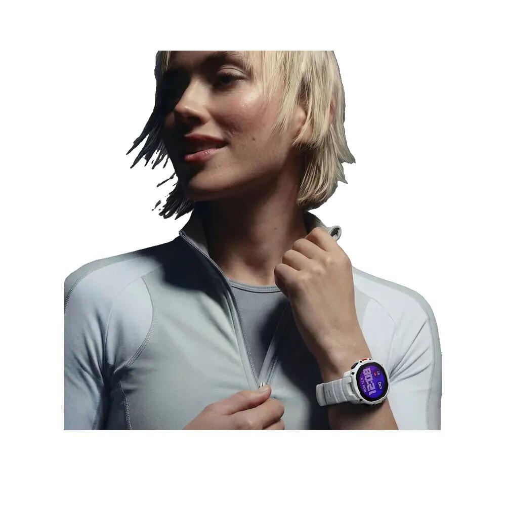 Braccialetto Polar Street X in silicone Bianco 5/6