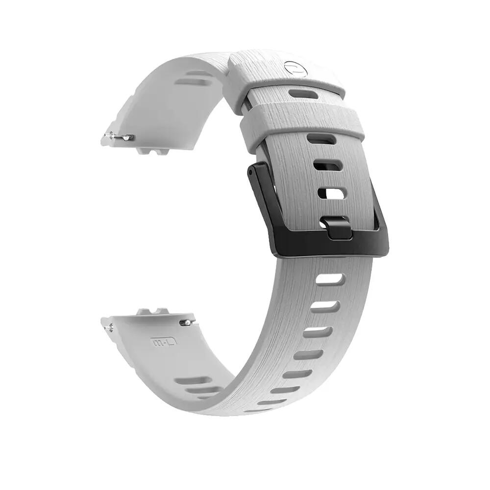 Braccialetto Polar Street X in silicone Bianco 3/6
