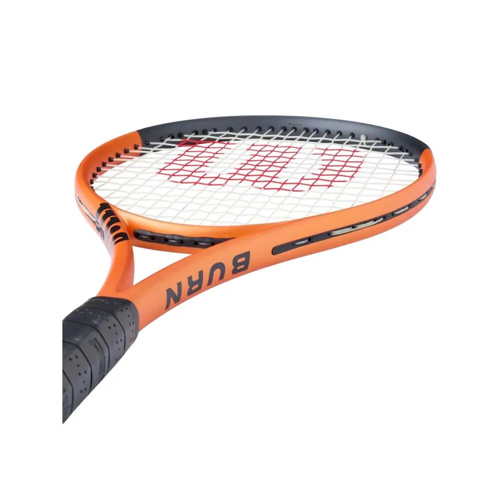 Raquete de ténis Wilson Burn 100LS V6.0 Laranja 4/5