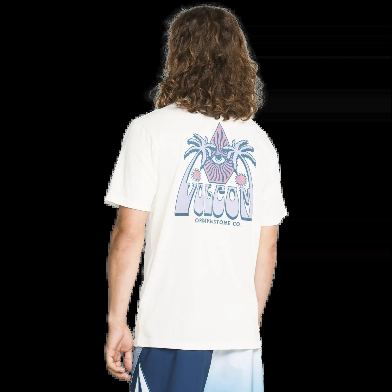 T-shirt Volcom All Seeing Blanc 2/2