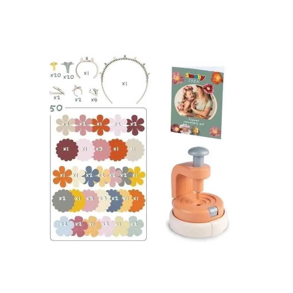 Kit de création bijoux fleurs SMOBY avec presse 5/6