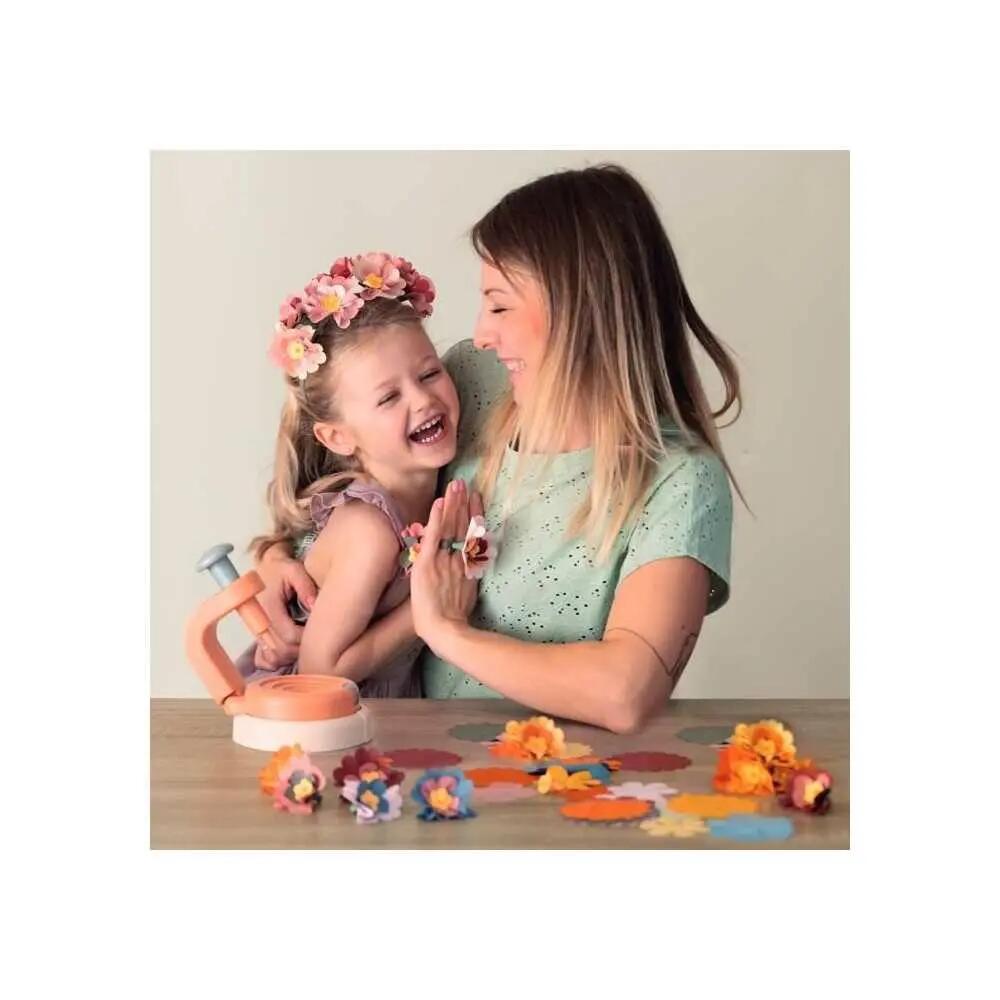 Kit de création bijoux fleurs SMOBY avec presse 3/6