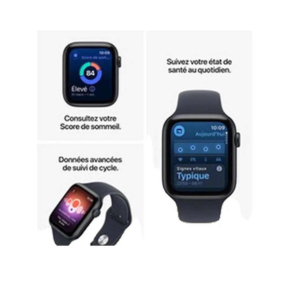 Montre connectée Apple Watch SE 3 Aluminium Starlight 2/3