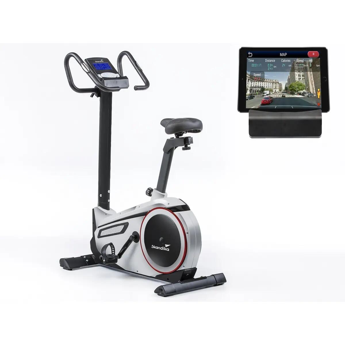 Vélo d'appartement Morpheus - connecté - Inertie 12 kg - 24 prog - 32 niveaux 2/11