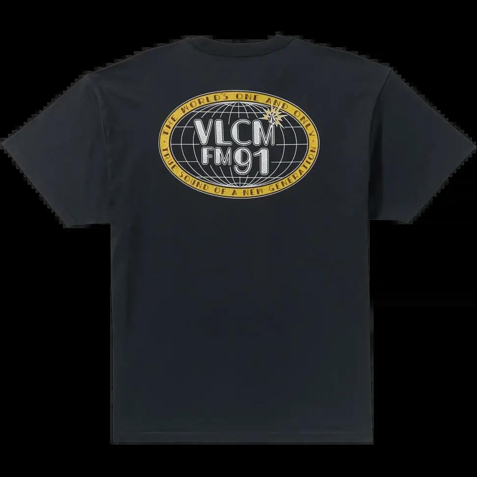 T-shirt Volcom Tune In Preto Antigo 7/7