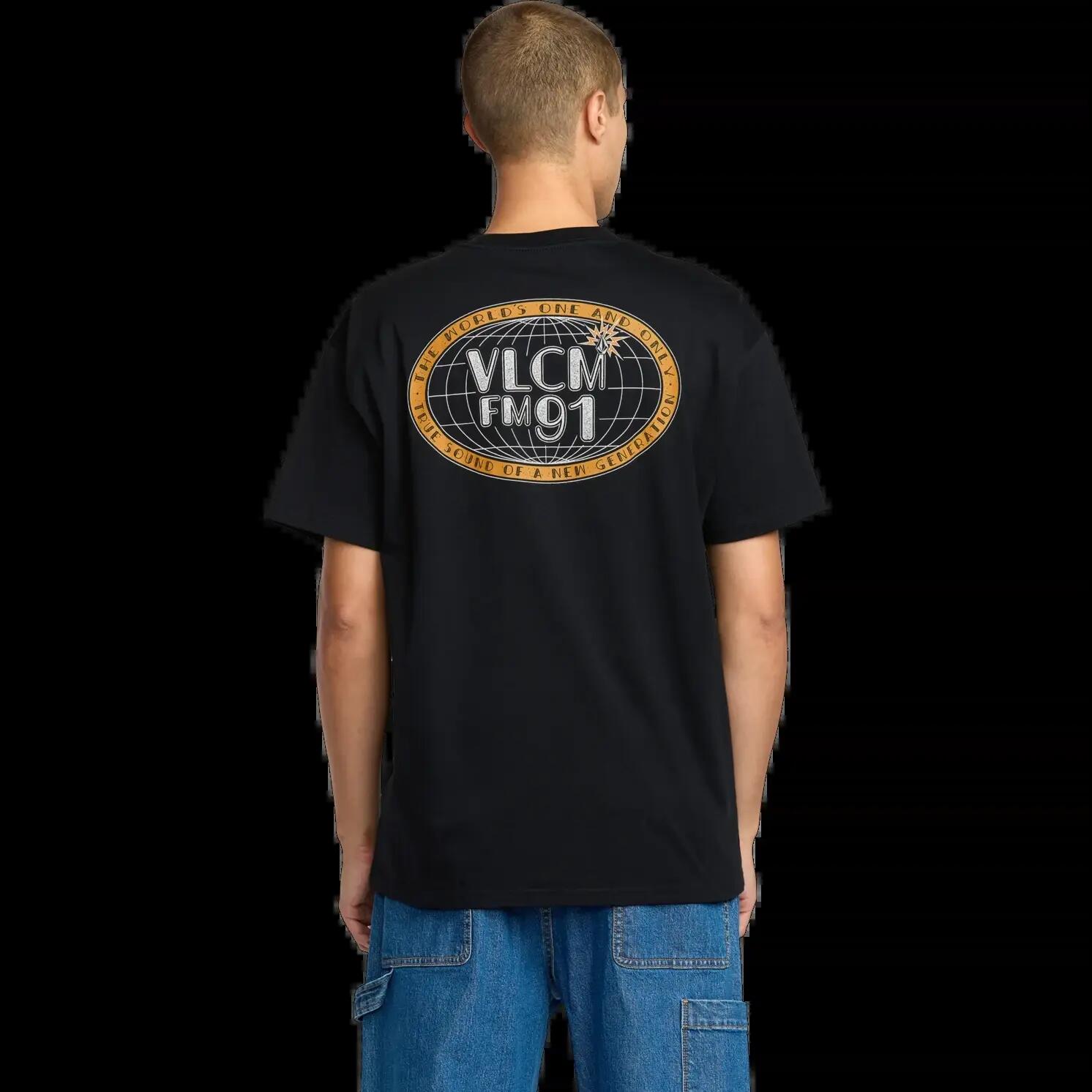 T-shirt Volcom Tune In Preto Antigo 2/7