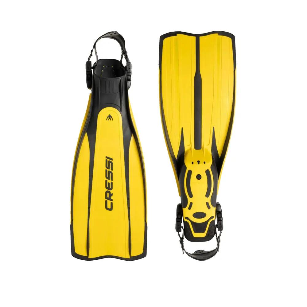 Cressi Pro Light Fins Yellow 6/6