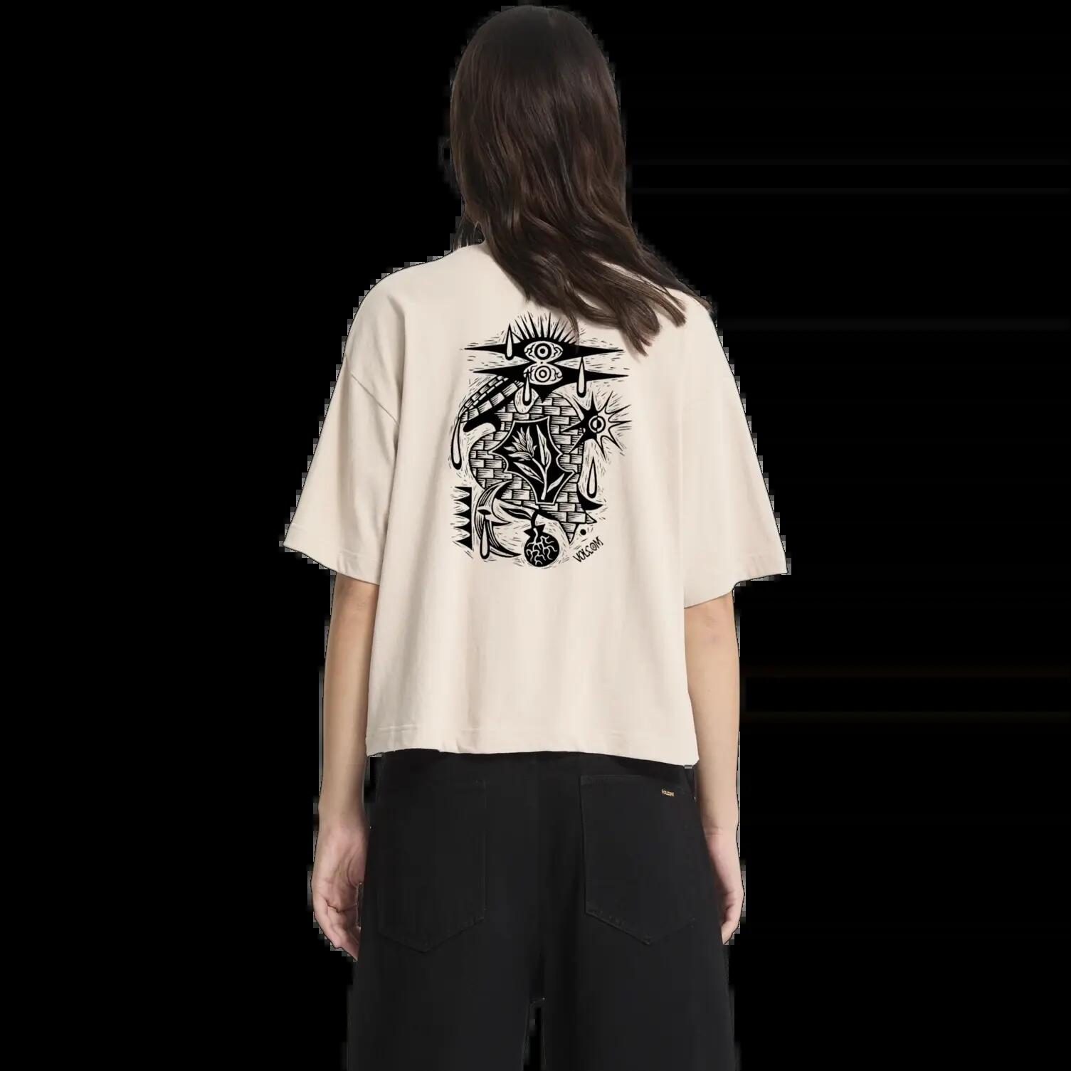 T-shirt Volcom Vaderetro Cáqui 1/7
