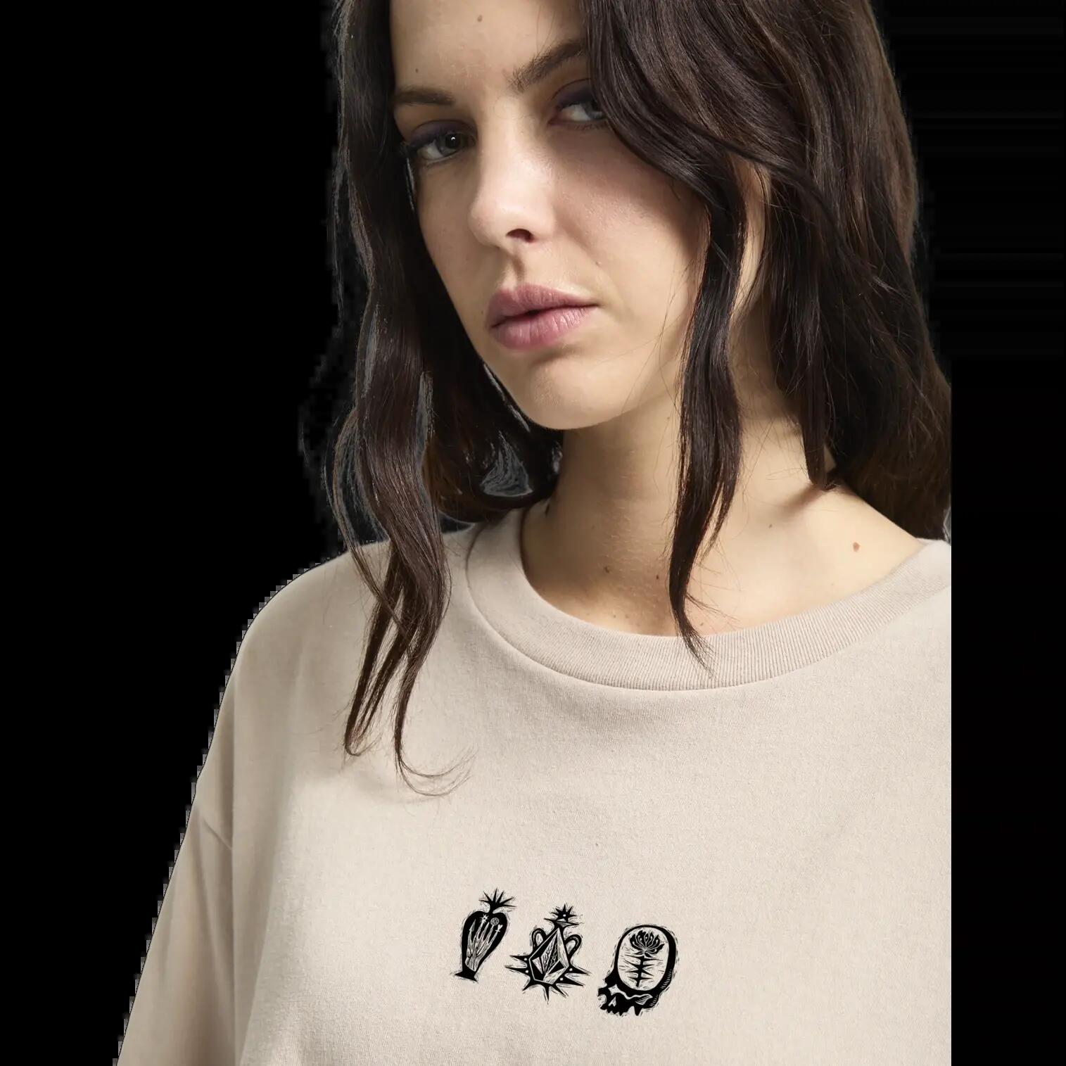 T-shirt Volcom Vaderetro Cáqui 3/7