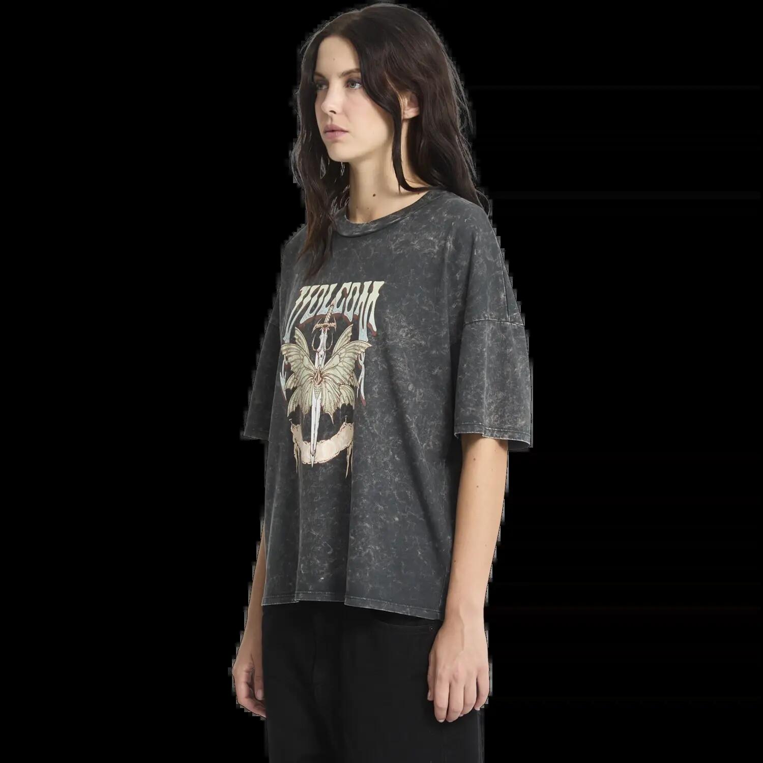 Camiseta Volcom Voltrip Negro Vintage 6/7