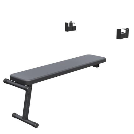 Sprossenwand mit Klimmzugstange, Dip Barren und Hantelbank, bis 200 kg