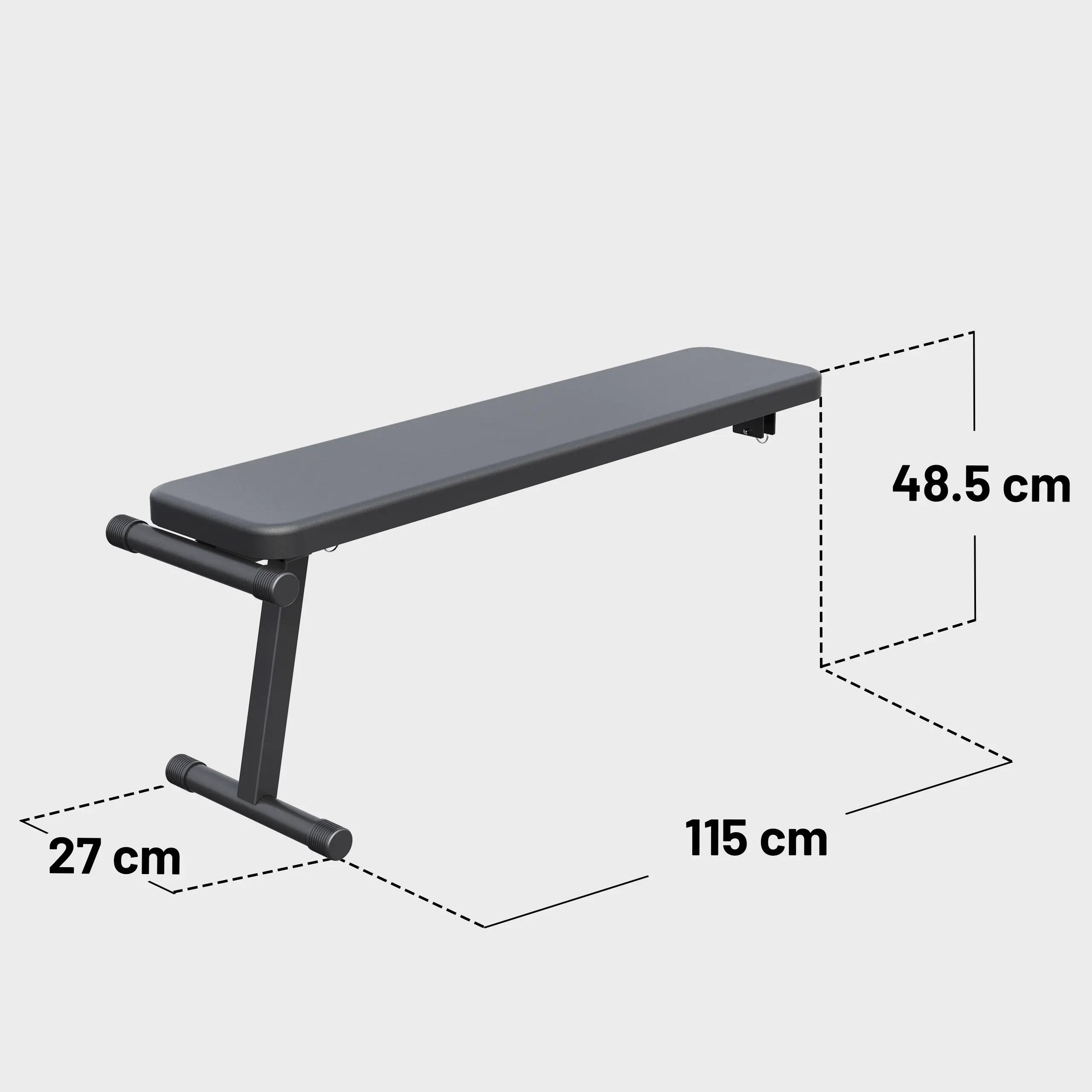Sprossenwand mit Klimmzugstange, Dip Barren und Hantelbank, bis 200 kg 2/6