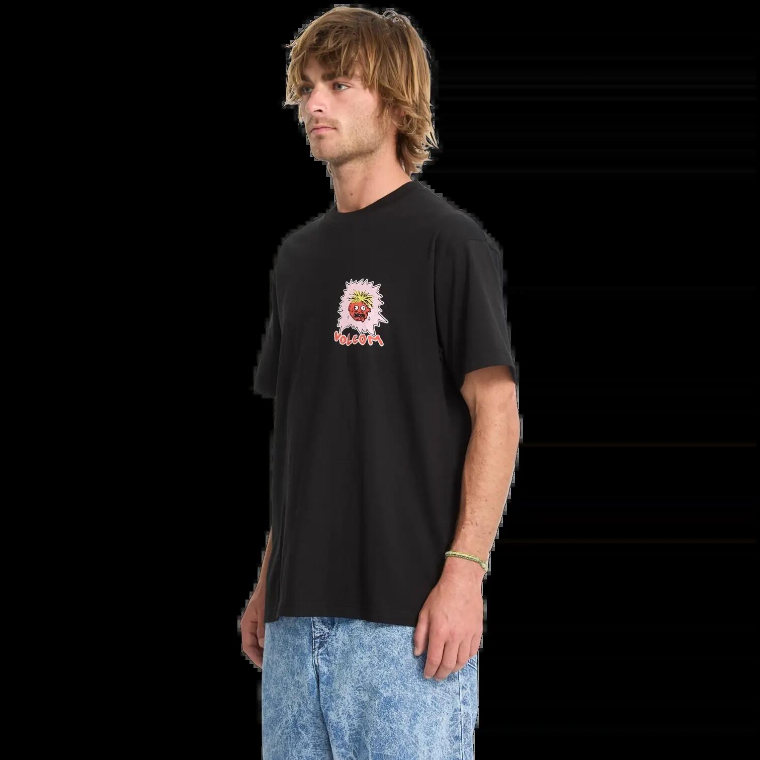 Camiseta Volcom Chomp Chomp Negro 7/8