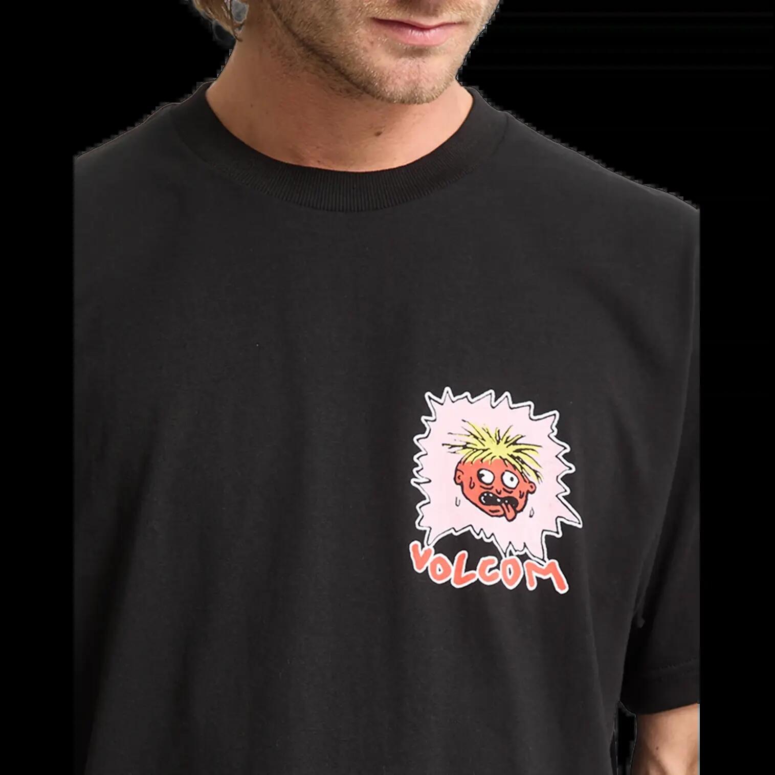 Camiseta Volcom Chomp Chomp Negro 5/8