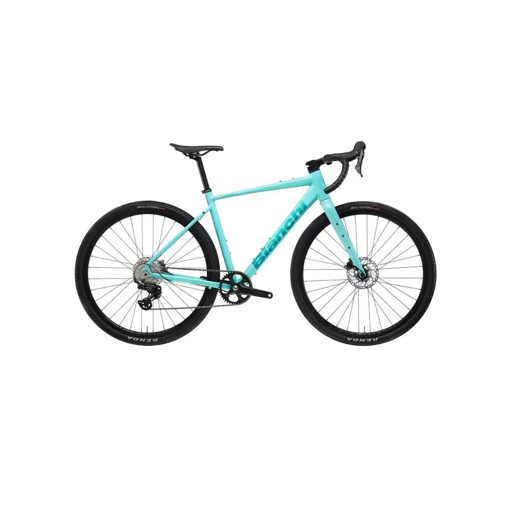 Gravel fiets Bianchi Via Nirone 7 GRX600 Geel 2/2