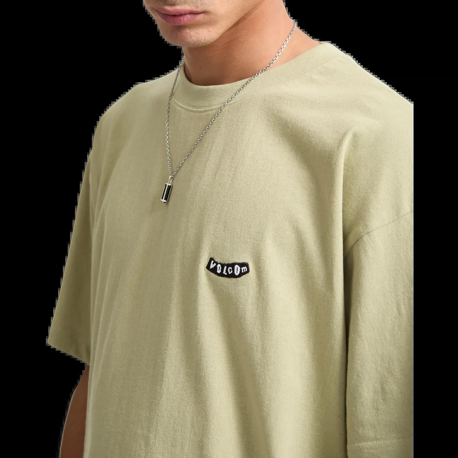 T-shirt Volcom Pistol Stone Vert Thé 3/8