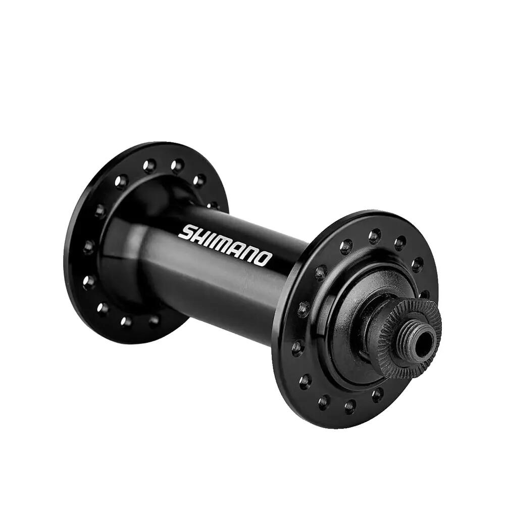 SHIMANO moyeu avant HB-RS400 28 trous, axe à serrage rapide - 100 mm, noir 3/4