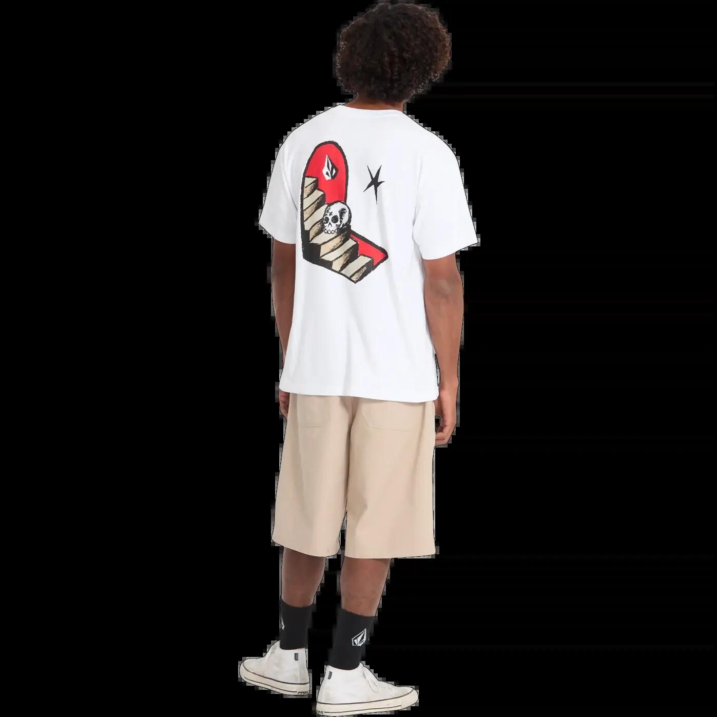 T-shirt Volcom FA SETH CONBOY LSE Branco 6/7