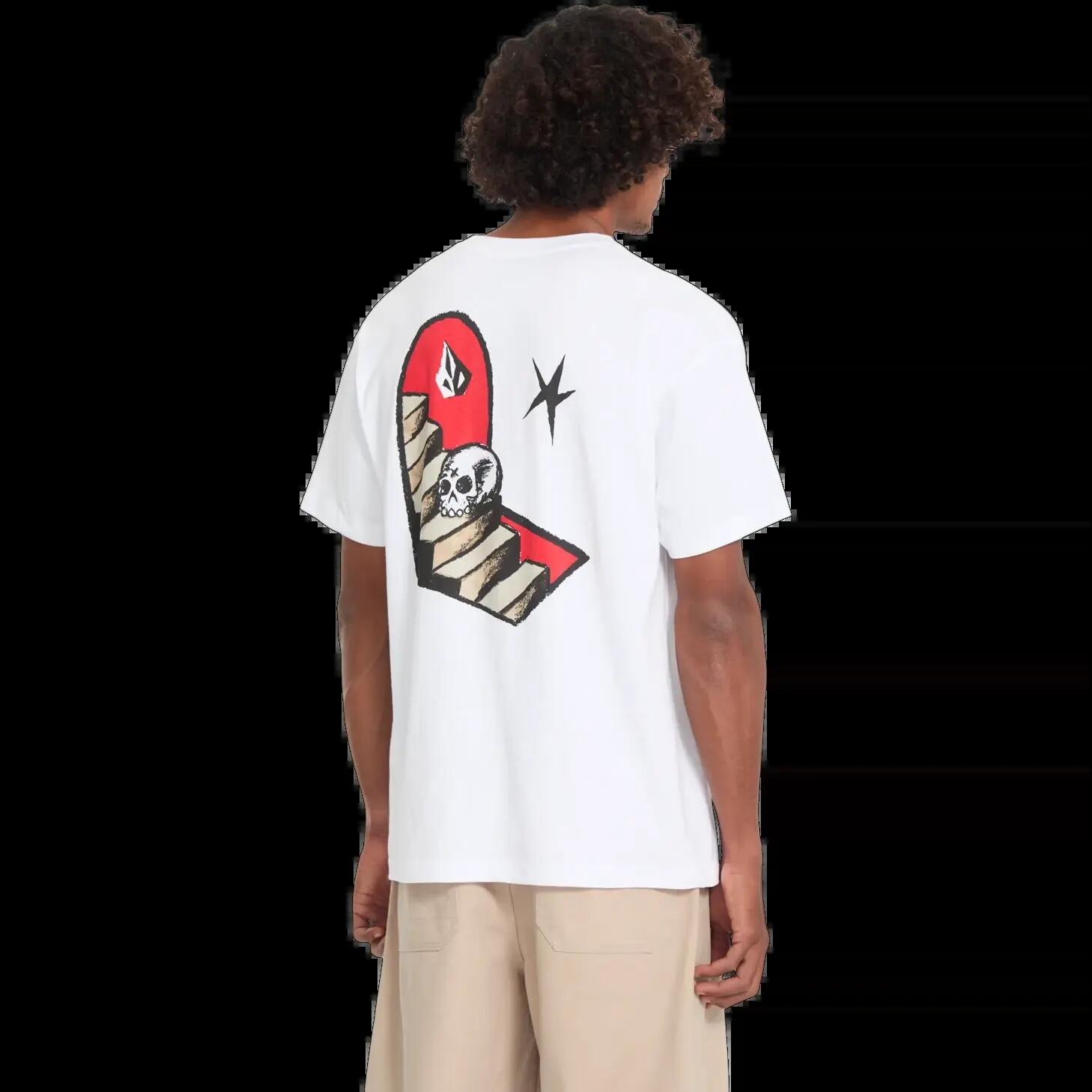 T-shirt Volcom FA SETH CONBOY LSE Branco 2/7