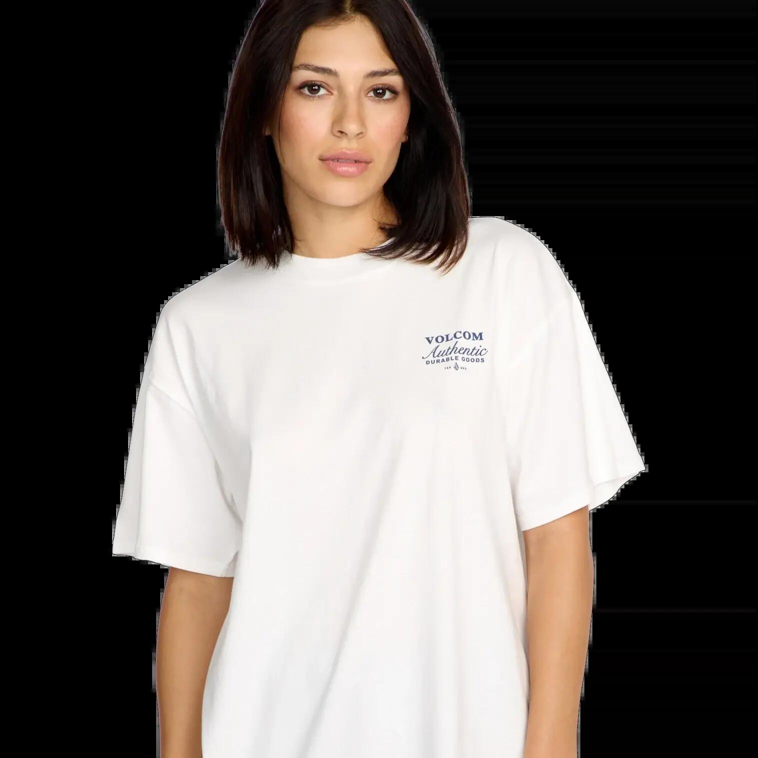T-shirt Volcom Stones Throw Branco 4/5