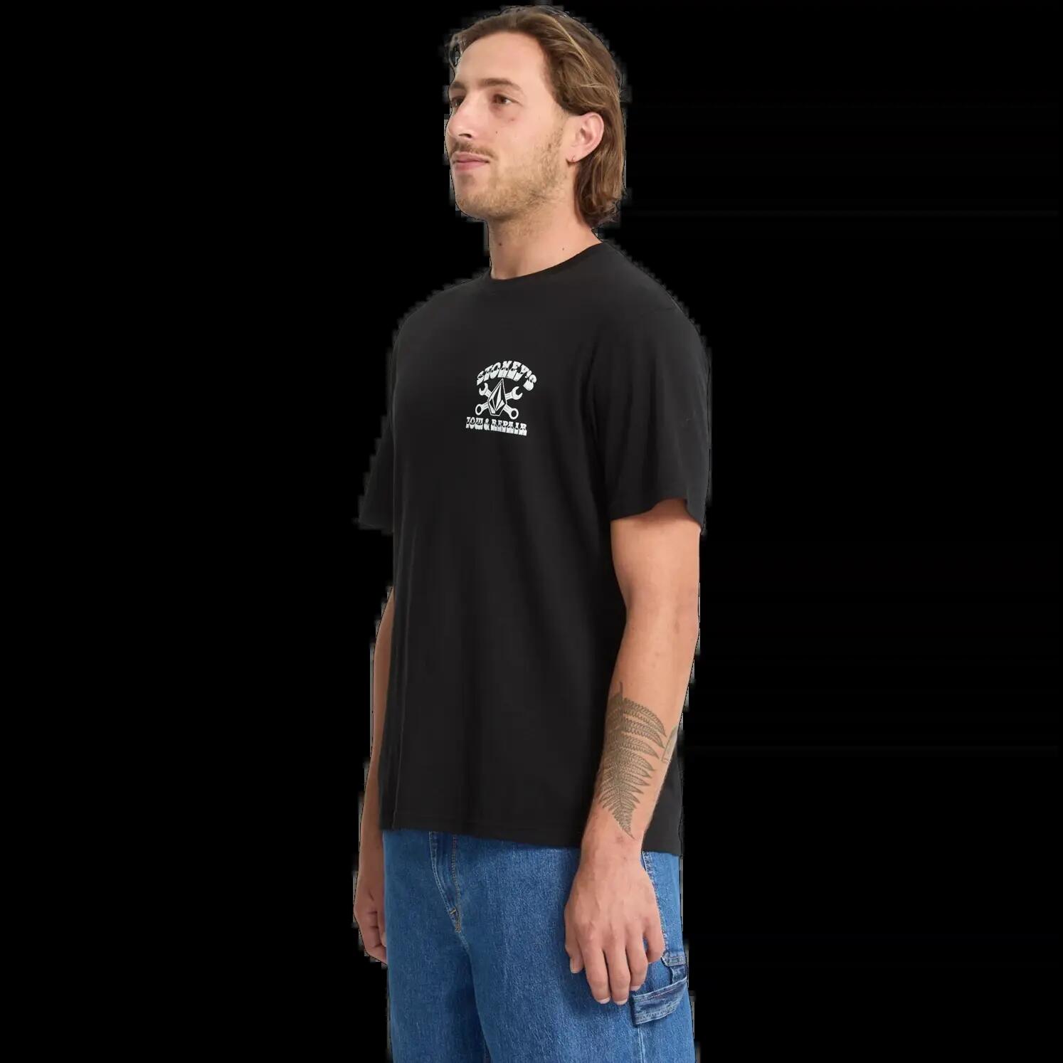 T-shirt Volcom Stoneys Noir 6/7