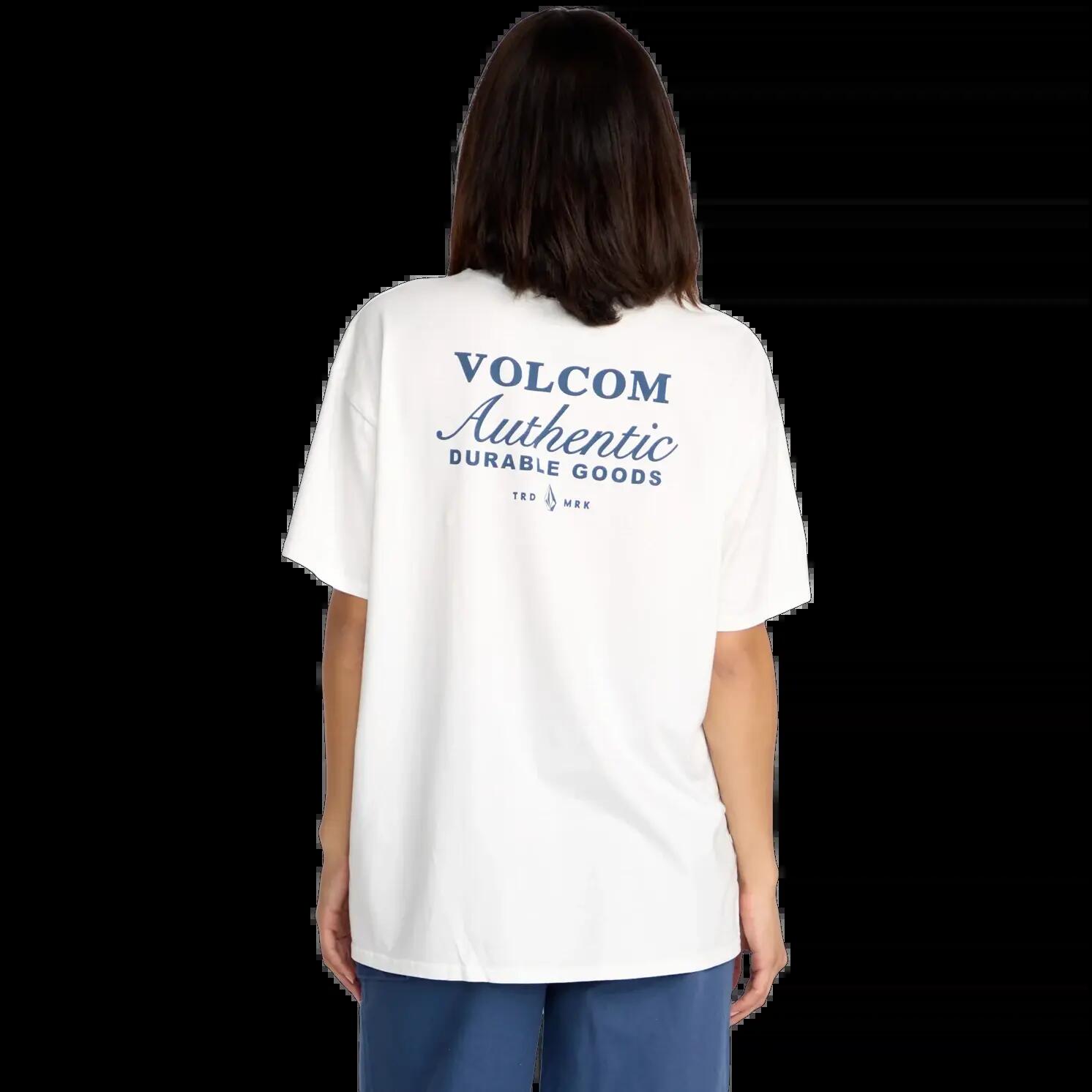 T-shirt Volcom Stones Throw Branco 2/5