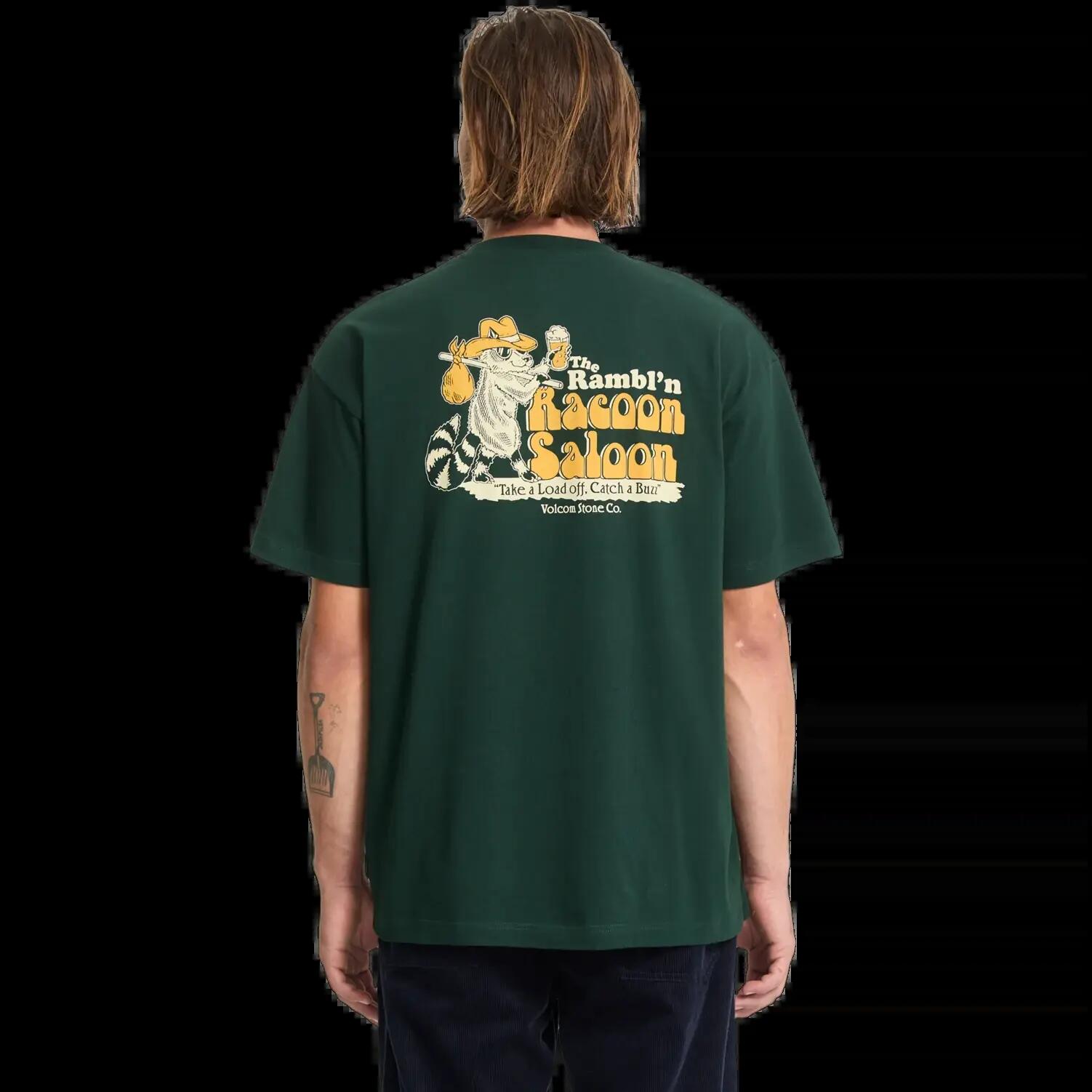 T-shirt Volcom Racoon Vert 2/7