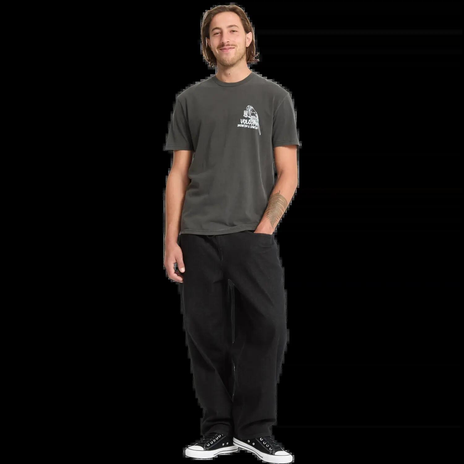T-shirt Volcom Liquor Locker Preto Brindle 6/6