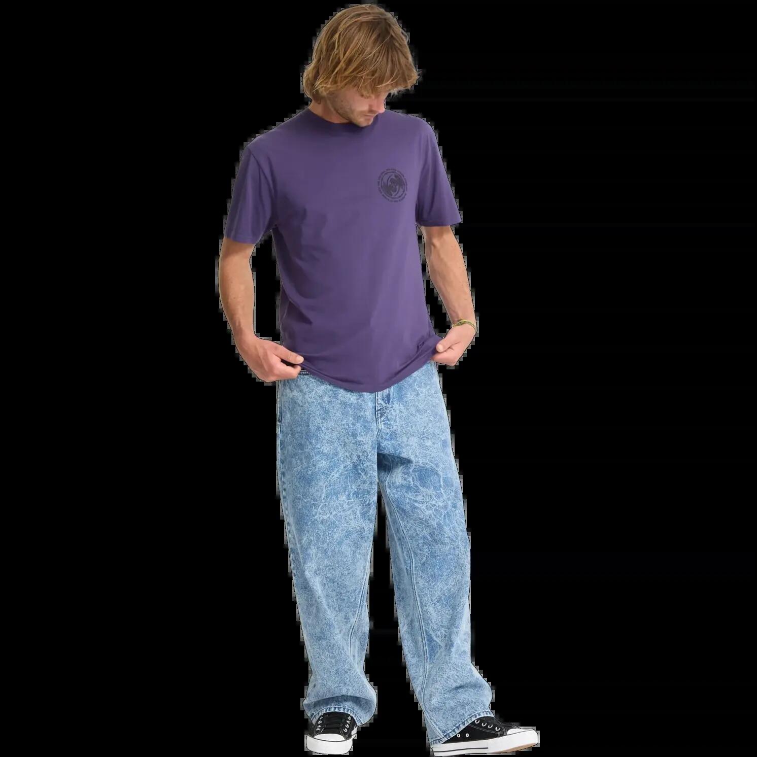 Volcom Circlepalm Maglietta Viola Scuro 7/7