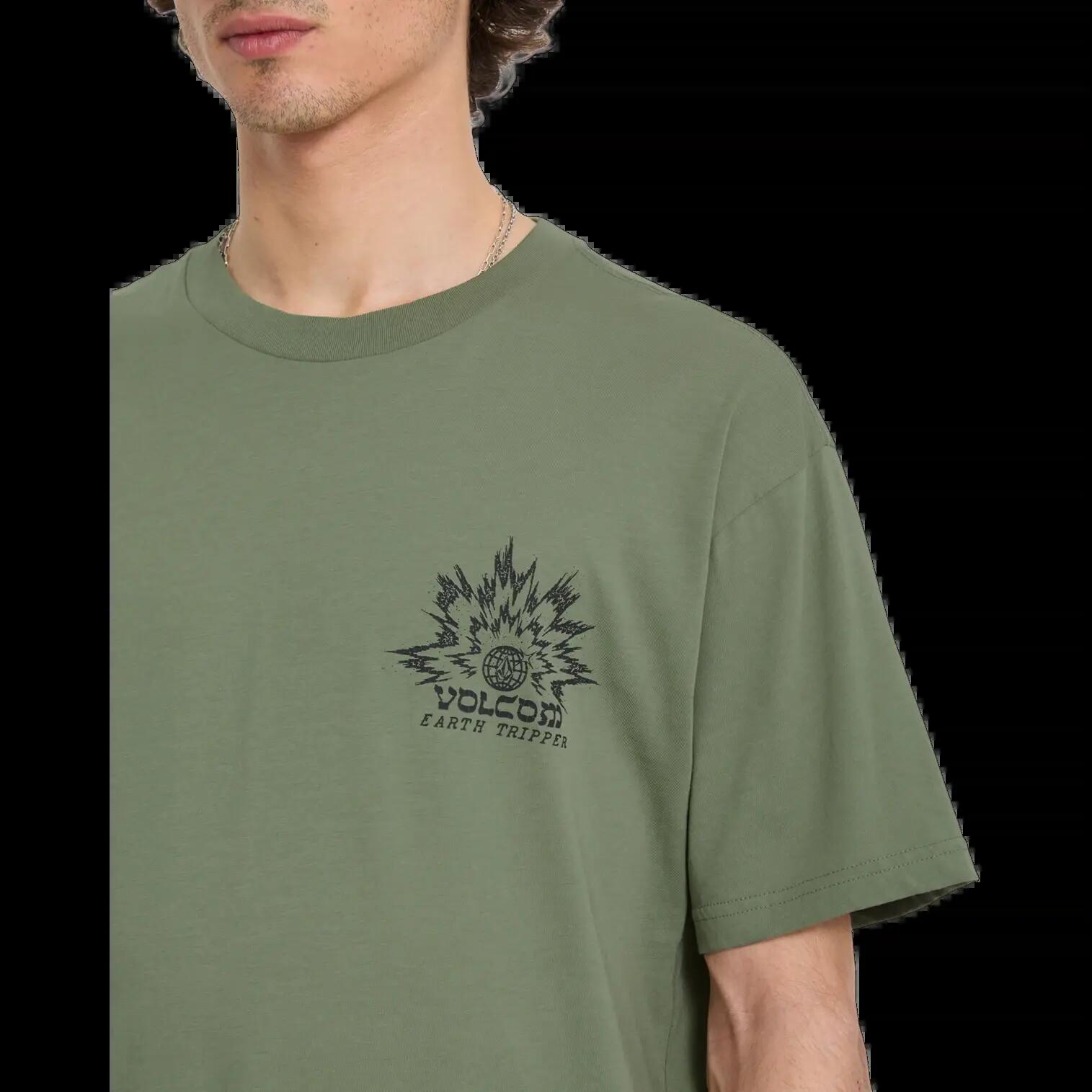 T-shirt Volcom REMOTE VIEWER SST Vert Bronze 4/5