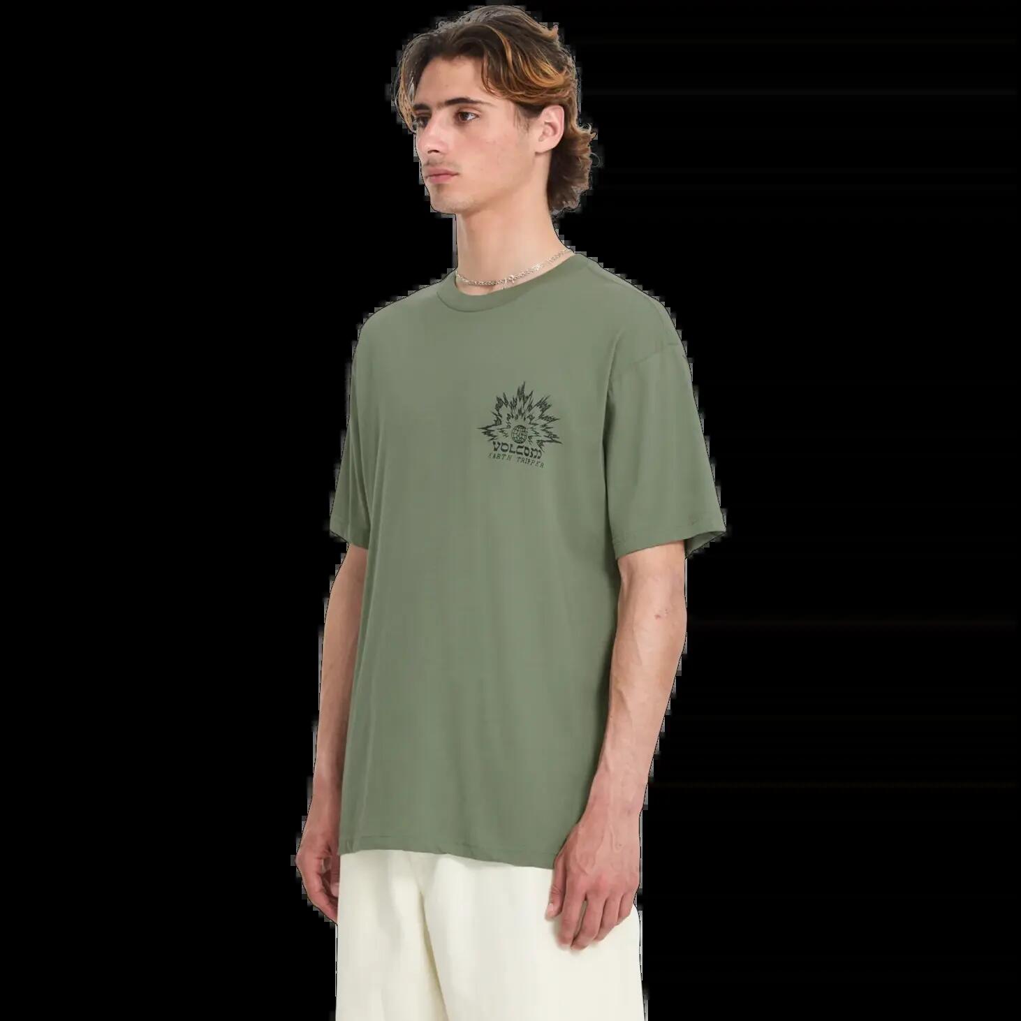 T-shirt Volcom REMOTE VIEWER SST Vert Bronze 3/5
