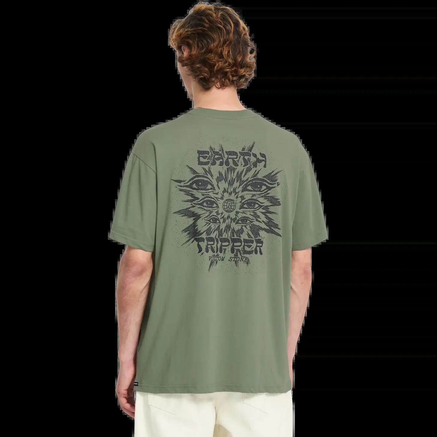 T-shirt Volcom REMOTE VIEWER SST Vert Bronze 2/5