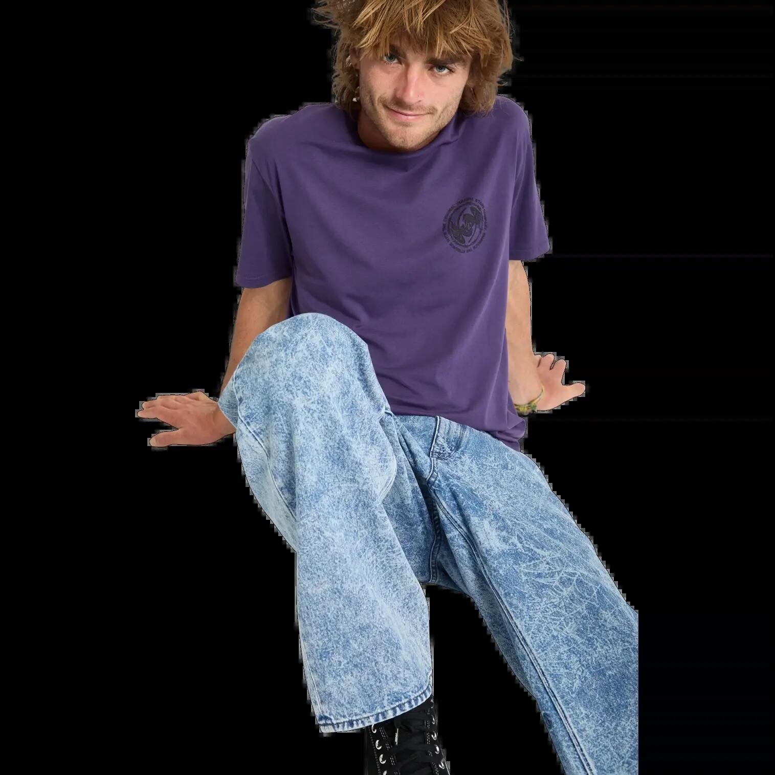 Volcom Circlepalm Maglietta Viola Scuro 5/7