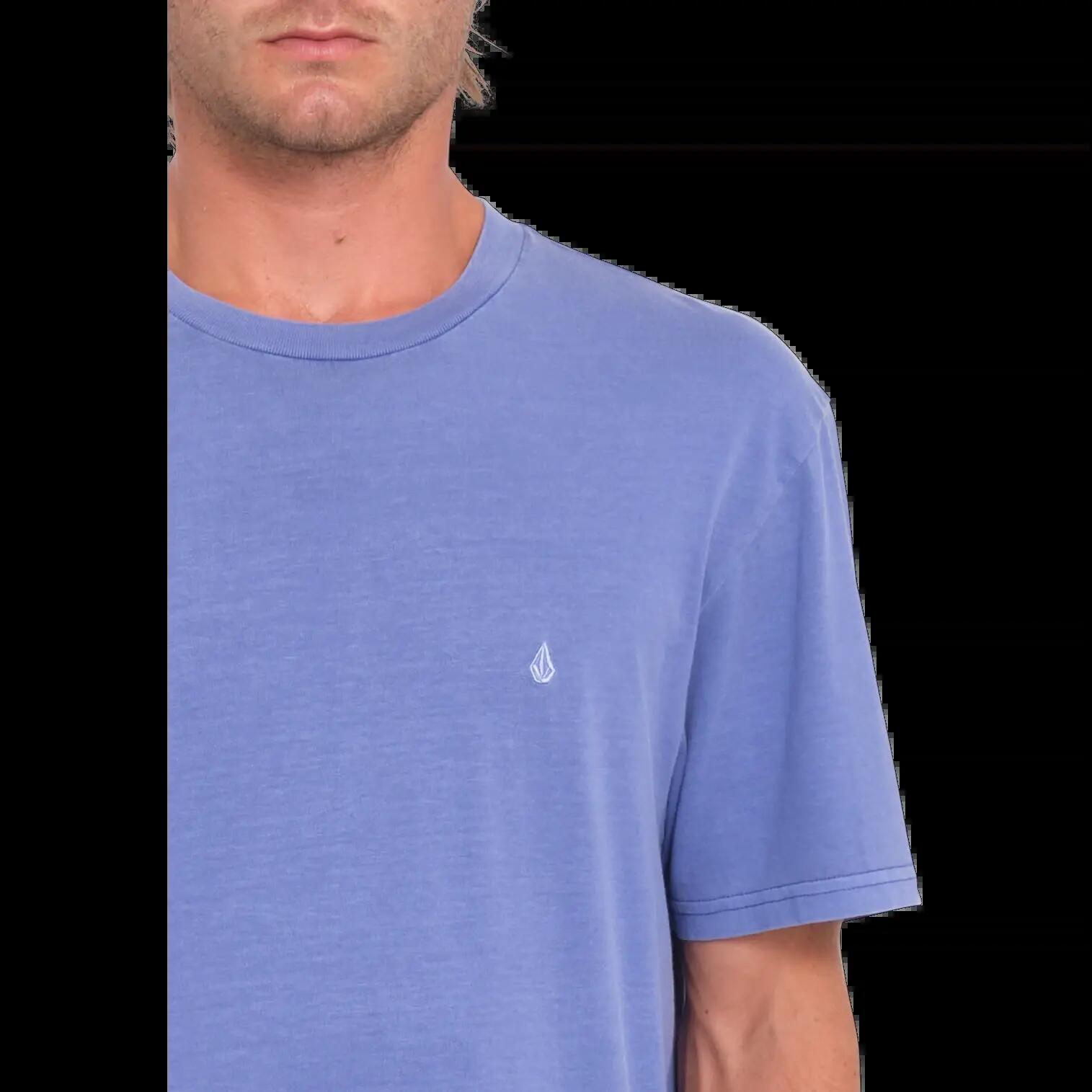 T-shirt Volcom Solid Stone Azul 3/3