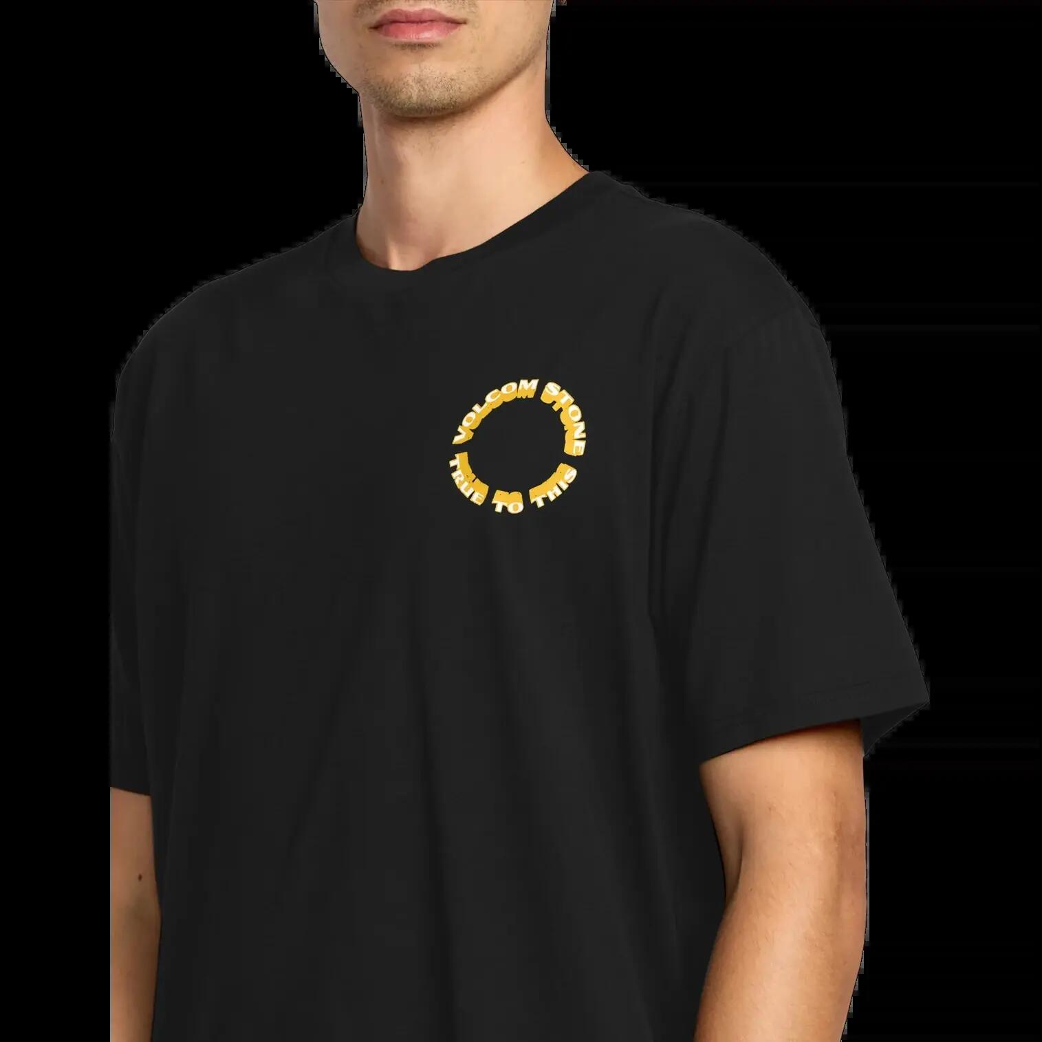 T-shirt Volcom Daylighter Preto 4/7