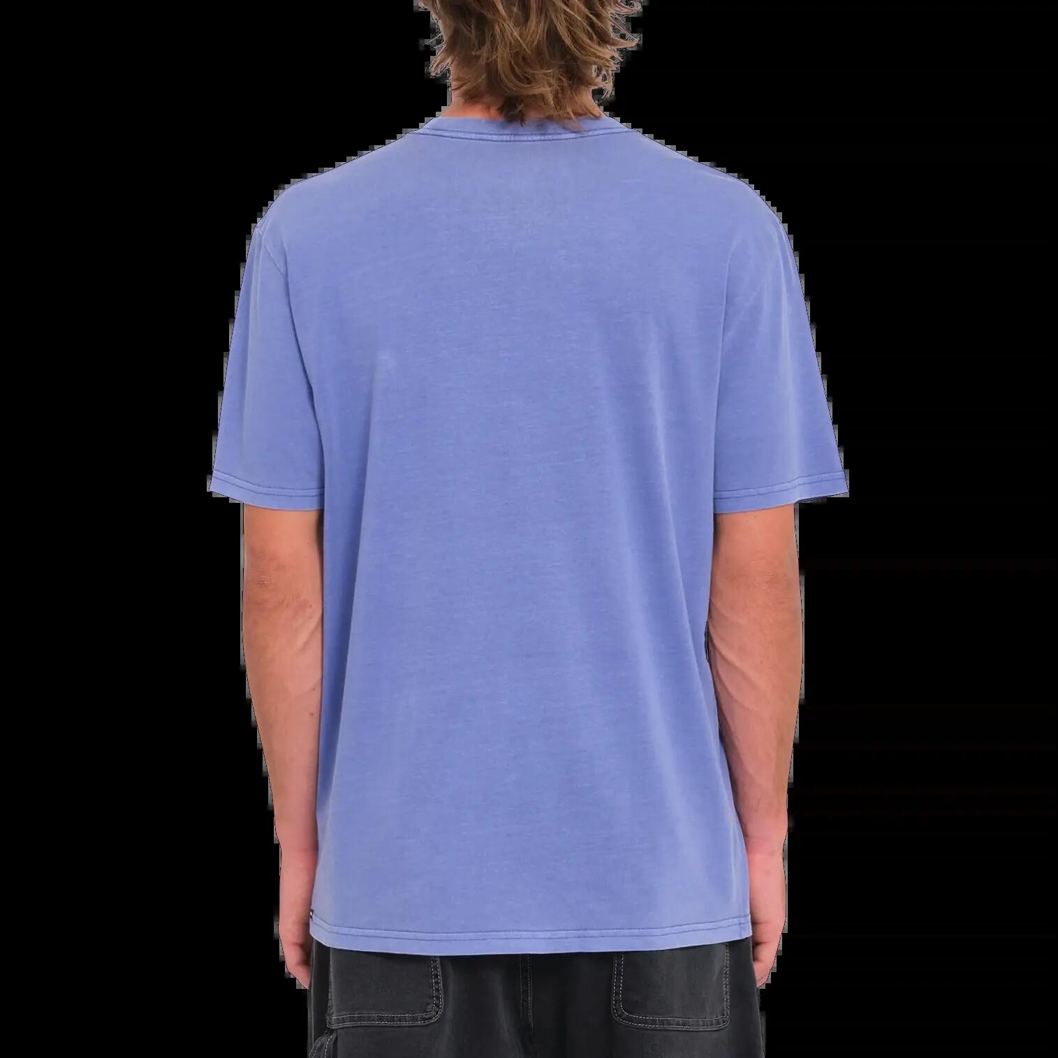 T-shirt Volcom Solid Stone Azul 2/3