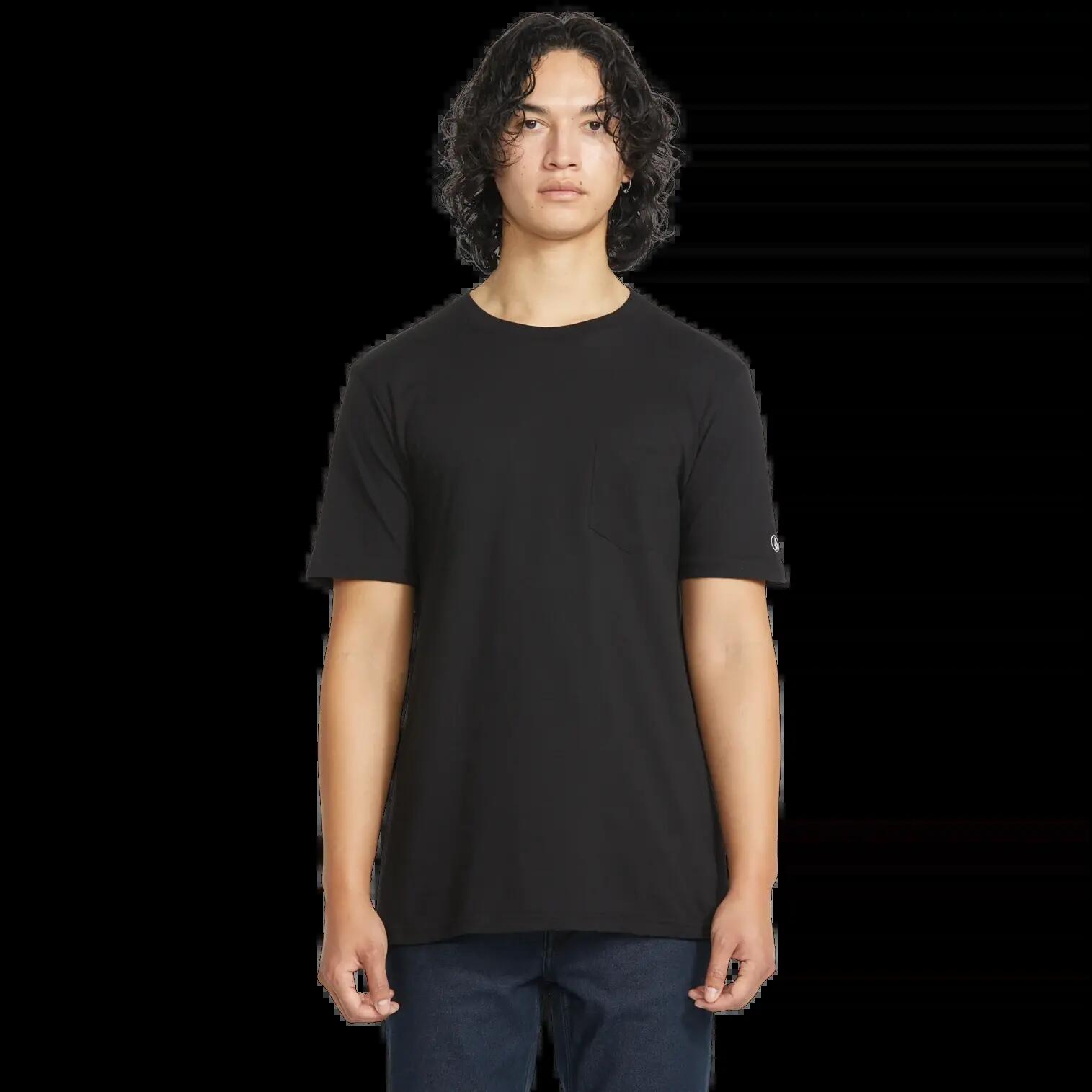 T-shirt Volcom Solid Preto 2/2